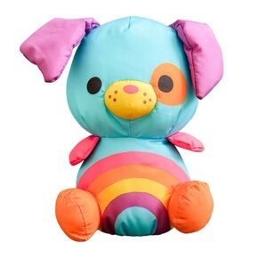🌈 Swisheez “Dwayne” Neon Stuffed Dog